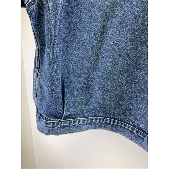 Levi's Strauss Trucker Jacket Vintage Denim 70511-0289 Orange Tab Mens Small - Picture 8 of 15
